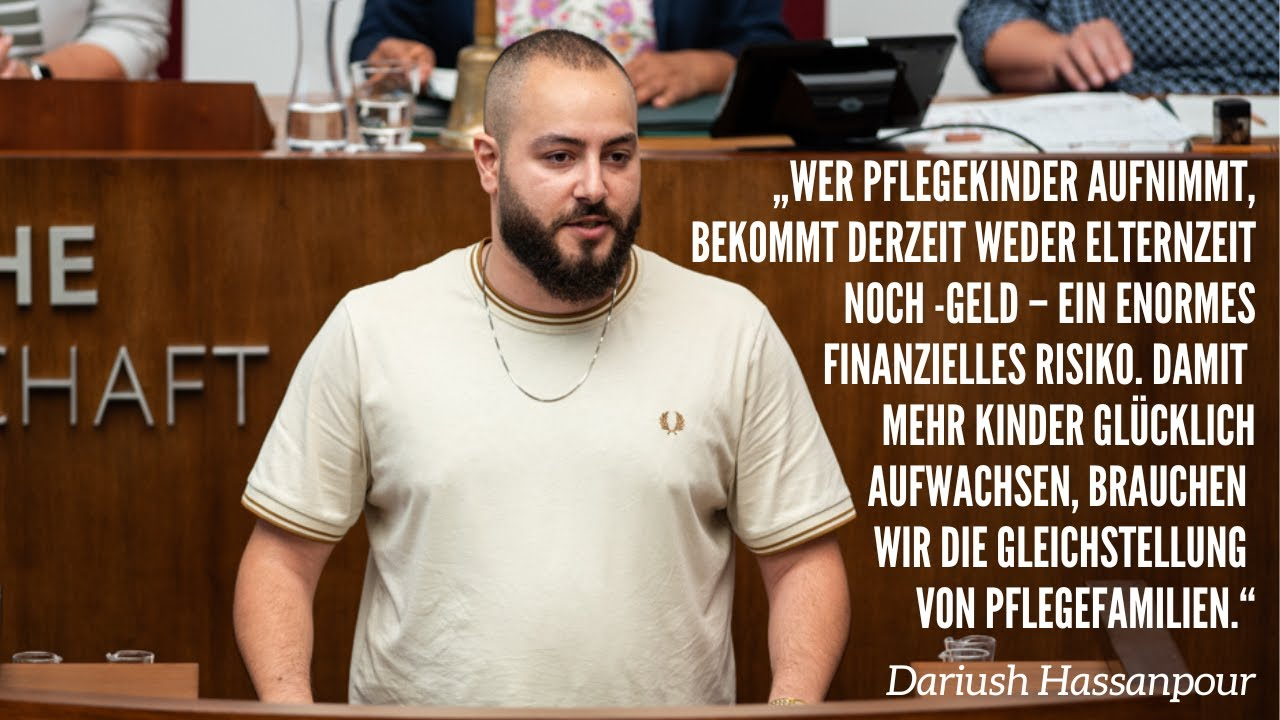 Hassanpour: Elterngeld auch für Pflegefamilien